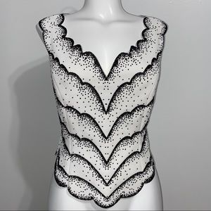 NWT Joseph Ribkoff Sleeveless Top, 10